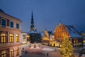 Riga im Winter
