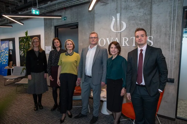 Interview with Novartis Baltics in Riga