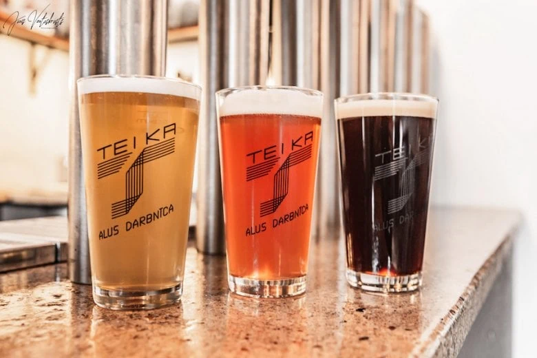 Крафтовые пивоварни и бары в Риге - "Teika"