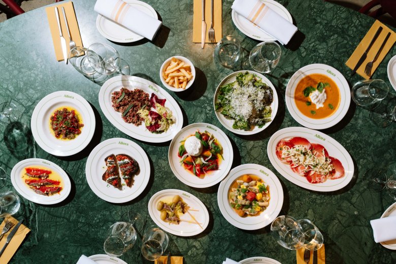 International cuisine - Allora Medditerian restaraunt