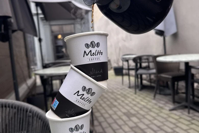 Konditorejas un kafijas ceļvedis Rīgā - Moltto coffee