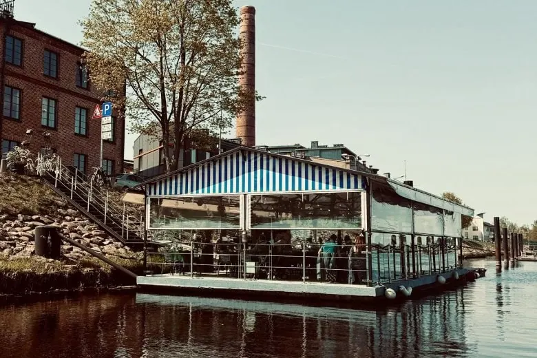 Top summer terraces in Riga - Restaurant Fabrika