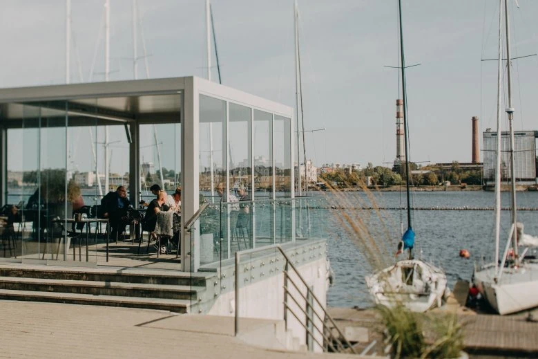 Top summer terraces in Riga - Osta - Restaurant with a view