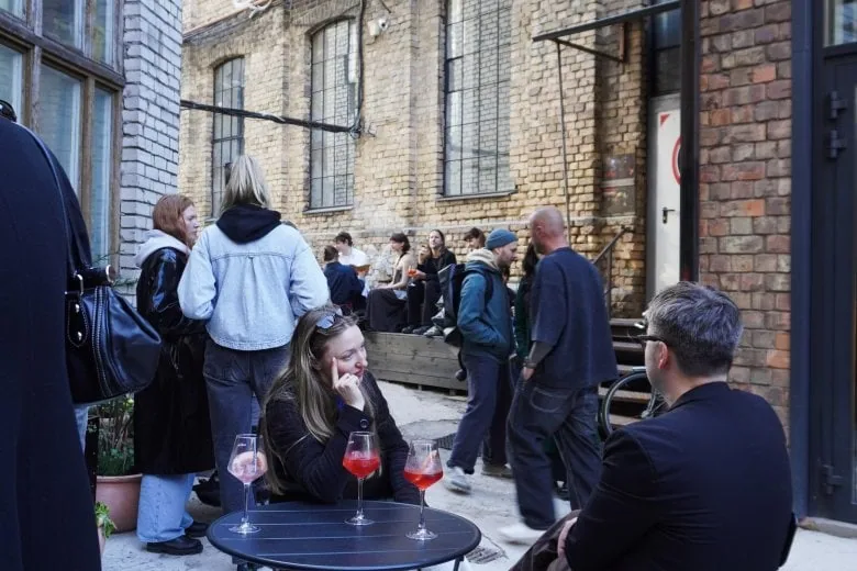 Top summer terraces in Riga - Veldzes Street (Creative Factory Veldze Quarter)