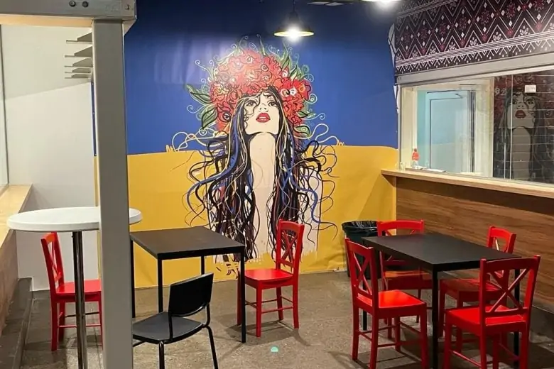 Ukrainische Küche und Getränke in Riga - Milti un Gaļa