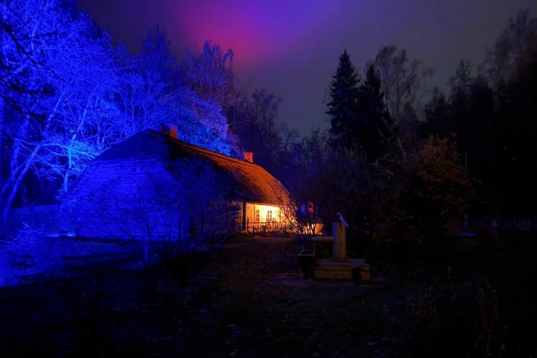 Things to do in Riga this autumn - Veļi – Autumn Light Trail at the Latvian Ethnographic Open-Air Museum