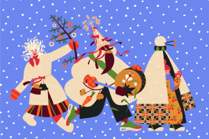 Meteņi celebrations in Old Town