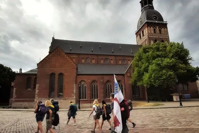 Wanderungen durch Riga - Camino de Santiago (Jakobsweg)