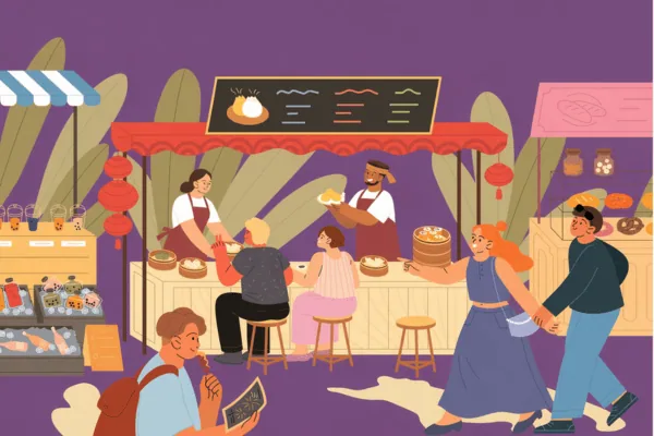 Spring guide in Riga - Street Food Fridays at Vidzeme Market