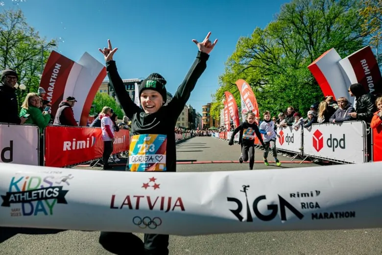 Rimi Riga Marathon guide - Olympic Kid's Day
