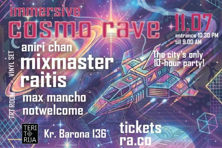 Rīgas vasara - Cosmo Rave