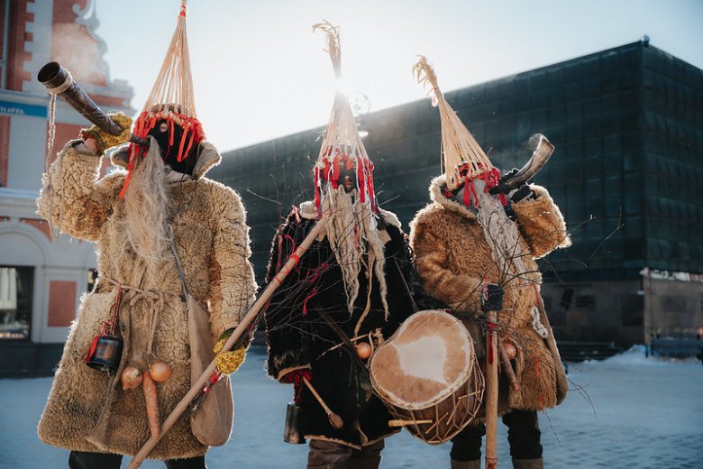 Ziemassvētki Rīgā - Latviešu pagāniskās tradīcijas