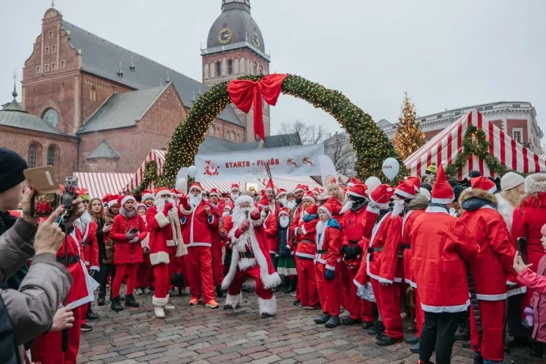 Ziemassvētki Rīgā - Santa Fun Run