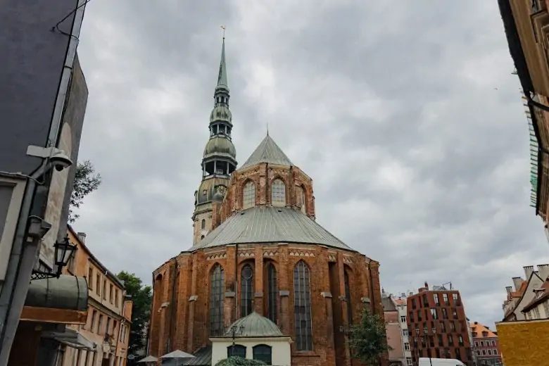 St. Peter's Church in Riga, Latvia