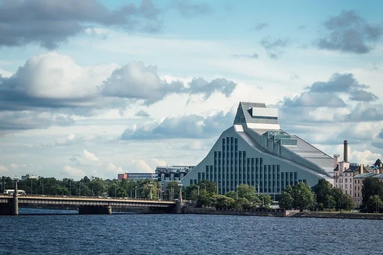 Pārdaugava’s district - National Library – A Castle of Light with a View