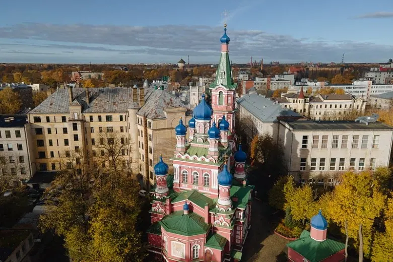 Pārdaugava’s district - Holy Trinity Orthodox Church