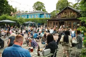 Open-Air-Konzerte in Kalnciems-Viertel