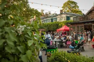 Open-Air-Konzerte in Kalnciems-Viertel