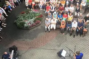 Altstadt-Jazz im Garten der Kleinen Gilde