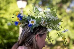 Pre-midsummer event - "Household celebrating Midsummer"