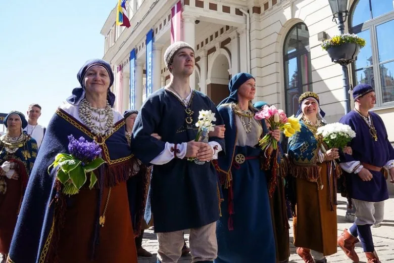  Latvian folk music concert and dress parade -  Latvian folk music concert and dress parade