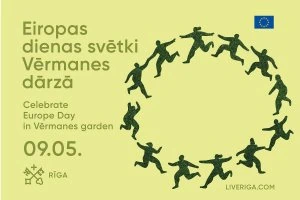 Celebrate Europe Day in Vērmanes garden