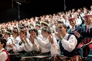 Das 20. Baltische Studenten-Lieder- und Tanzfestival "Gaudeamus"
