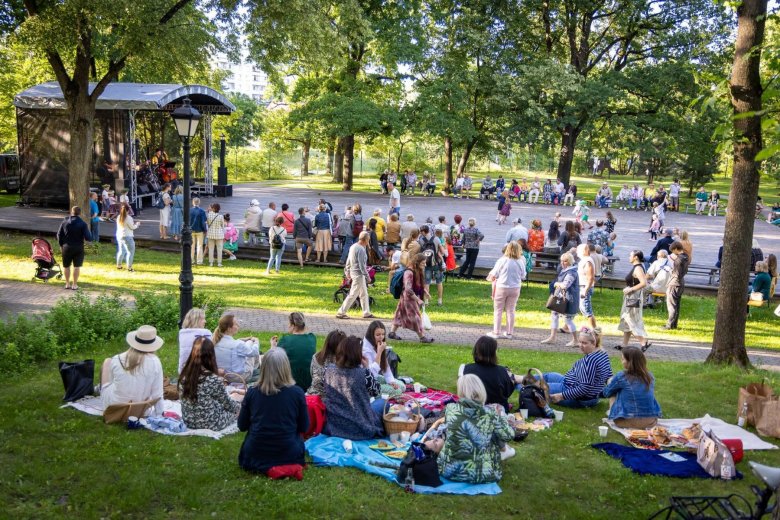 Open-Air-Konzertsaison im Park des Kulturzentrums "Ziemeļblāzma" - Open-Air-Konzertsaison im Park des Kulturzentrums "Ziemeļblāzma"