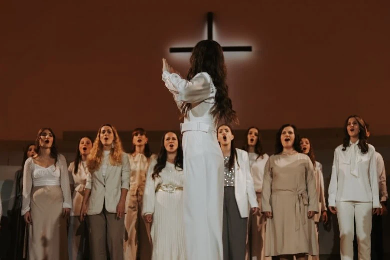 LA Vocal Studio foto no 2024. gada Ziemassvētku koncerttūres