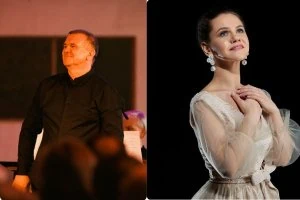 Baroque music concert Italian opera arias. Monta Martinsone, Māris Kupčs