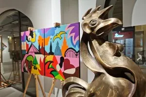 Starptautiskā mākslas izstāde-gadatirgus "Art is Life"
