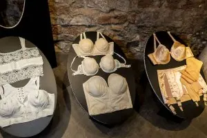 Fashion exhibition. Boudoir. The Unmentionable