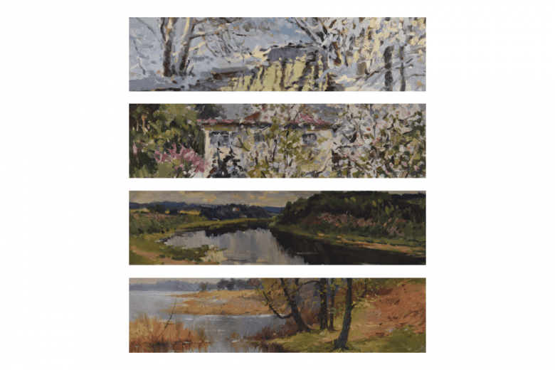 Edgars Vinters Personalausstellung "Zeit in Bewegung" - Edgars Vinters Personalausstellung "Zeit in Bewegung"