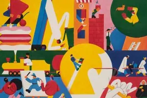 Personalausstellung von Roberts Rurāns "Die Kastanie und das Universum"