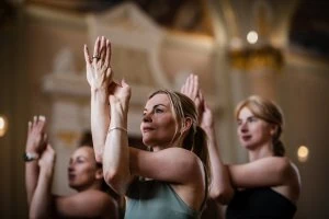 Yoga Morning at the Latvian National Museum of Art