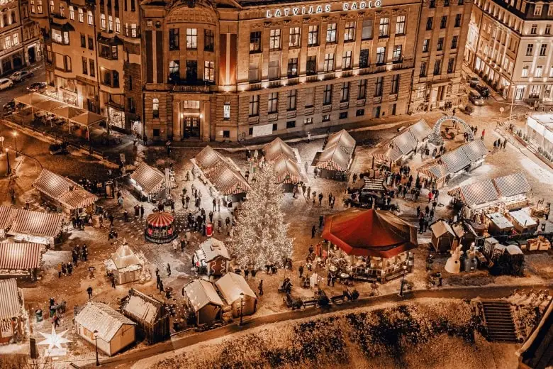 Weihnachtsmarkt in Riga - Weihnachtsmarkt in Riga