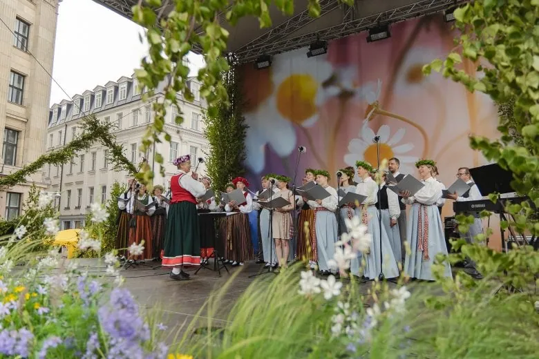 Zāļu tirgus Doma laukumā