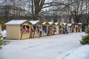 Christmas fair in Esplanāde