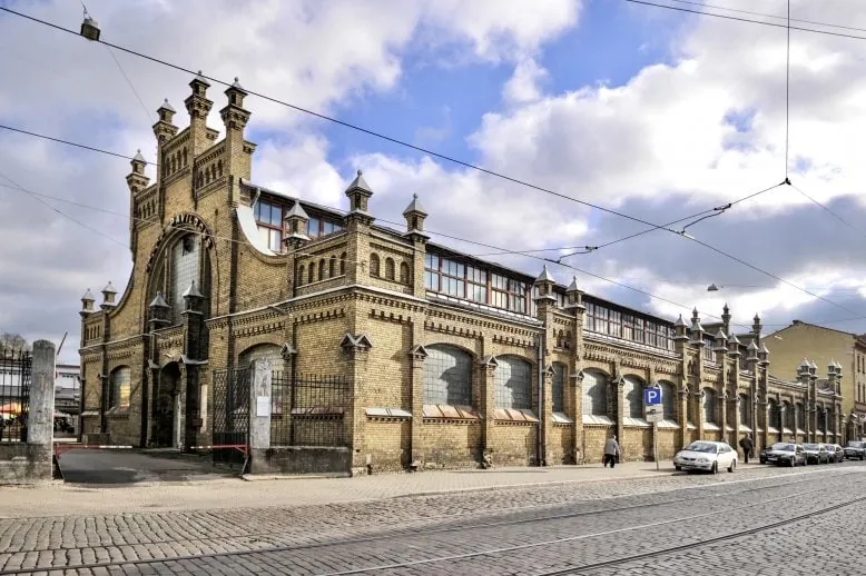 Werbefoto des Vidzeme-Marktes