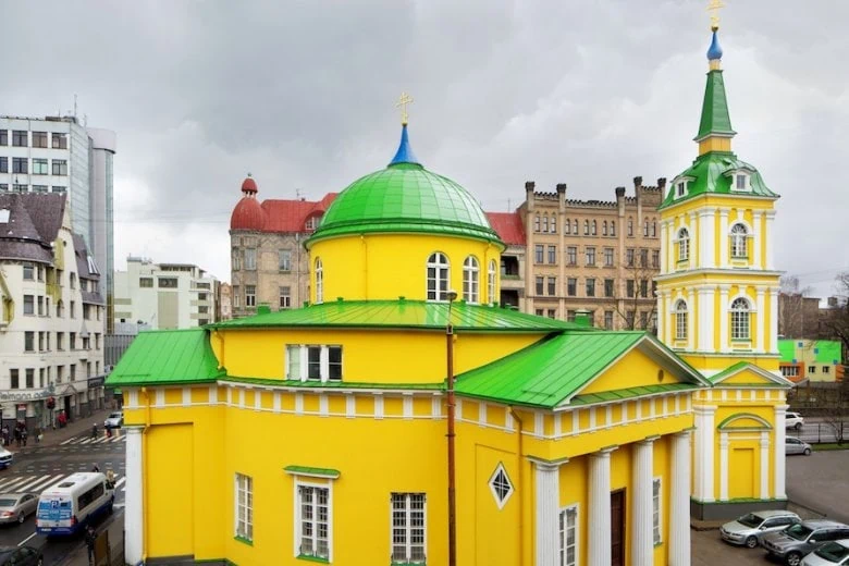 Alexander Nevsky Orthodox Church in Riga