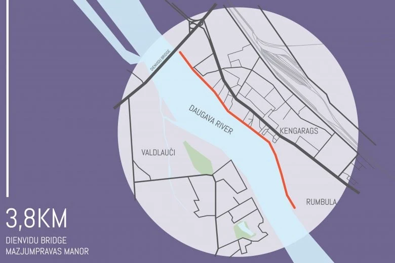 Rīgas skriešanas maršruti - Pilsētas austrumi