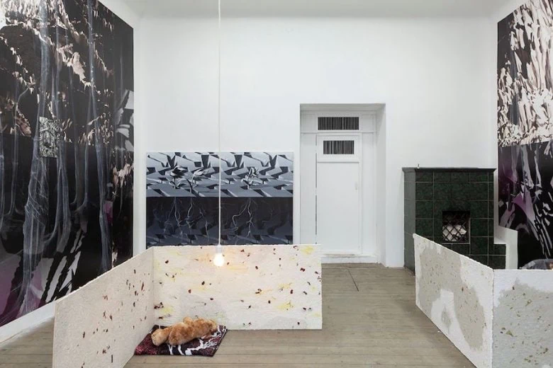 Alexander Iezzi & Viktor Timofeev - Aminals (2019), Installation view