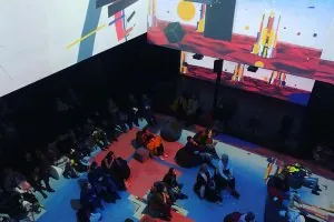 Digital art exhibitions