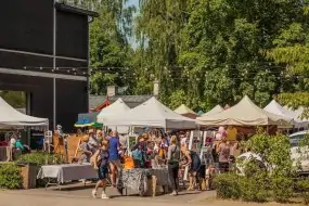 Markt im Kalnciems-Viertel 