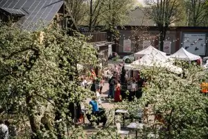 Markt im Kalnciems-Viertel 